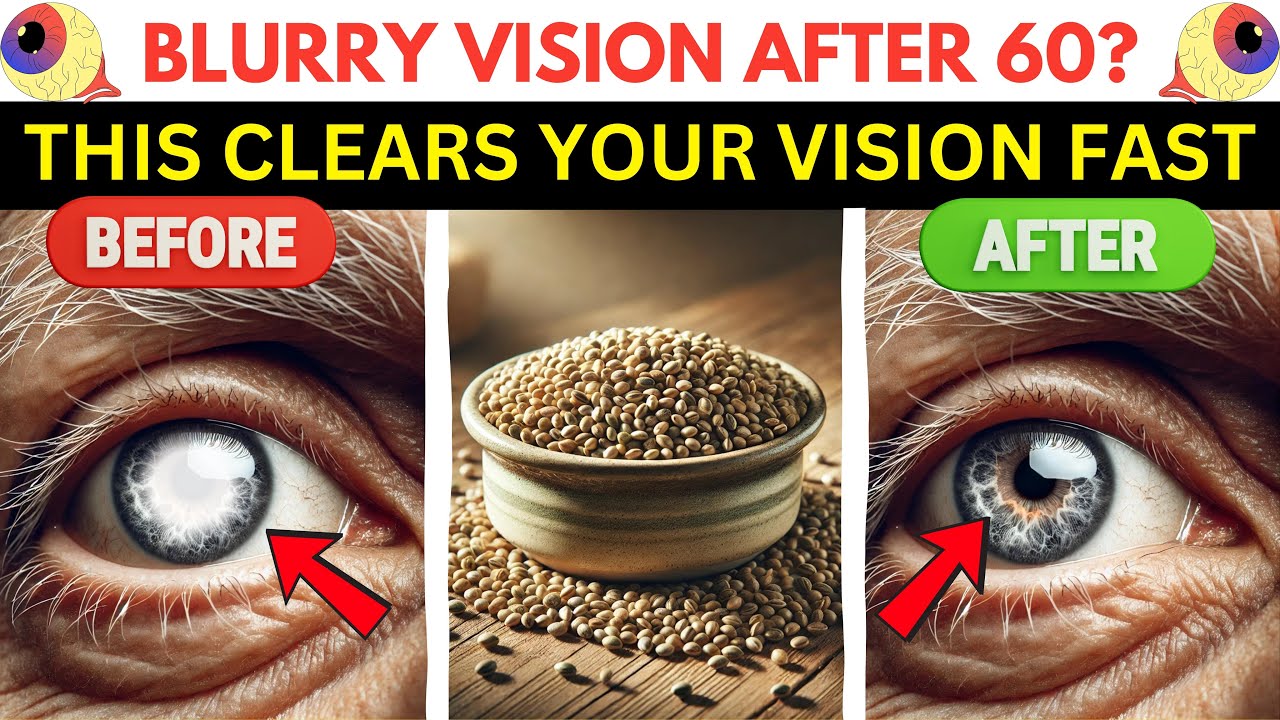 Over 60?: Eat THIS Seed to Protect Your Eyes & Retina Naturally | Senior Health Tips | Senior Care