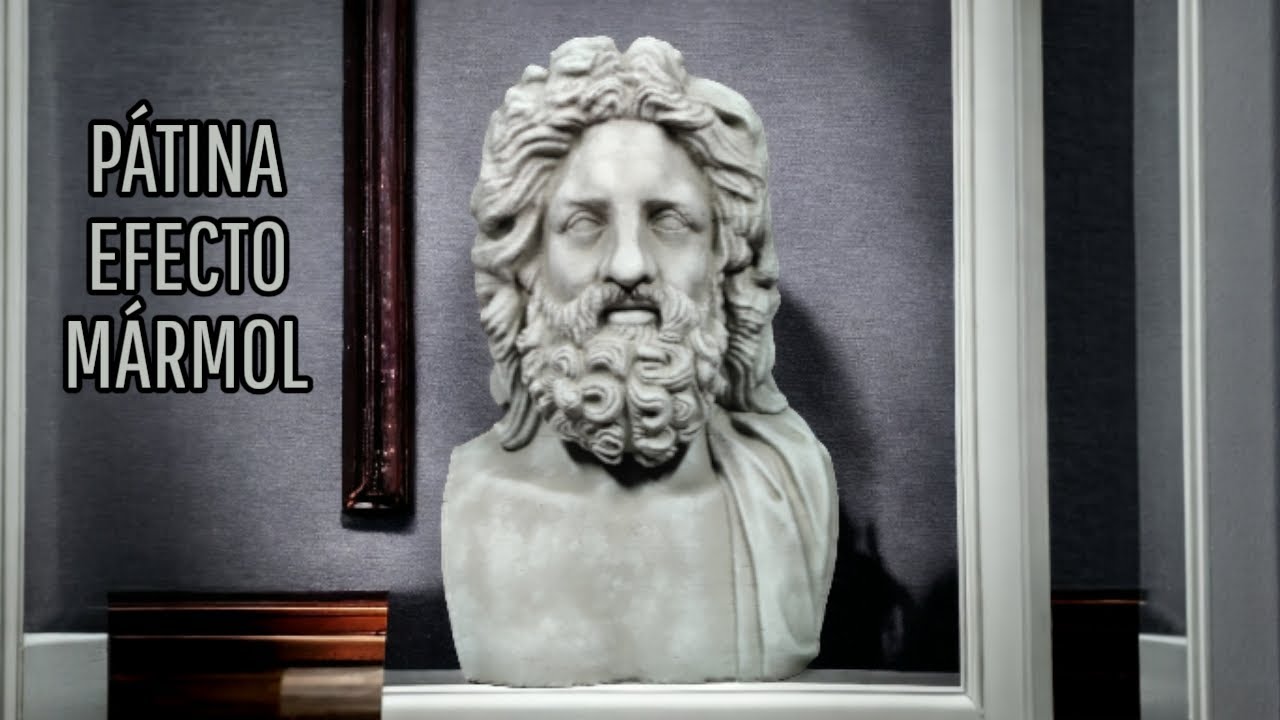 APRENDE A PINTAR UNA FIGURA APLICÁNDOLE UN EFECTO ANTIGUO, PÁTINA EFECTO MÁRMOL