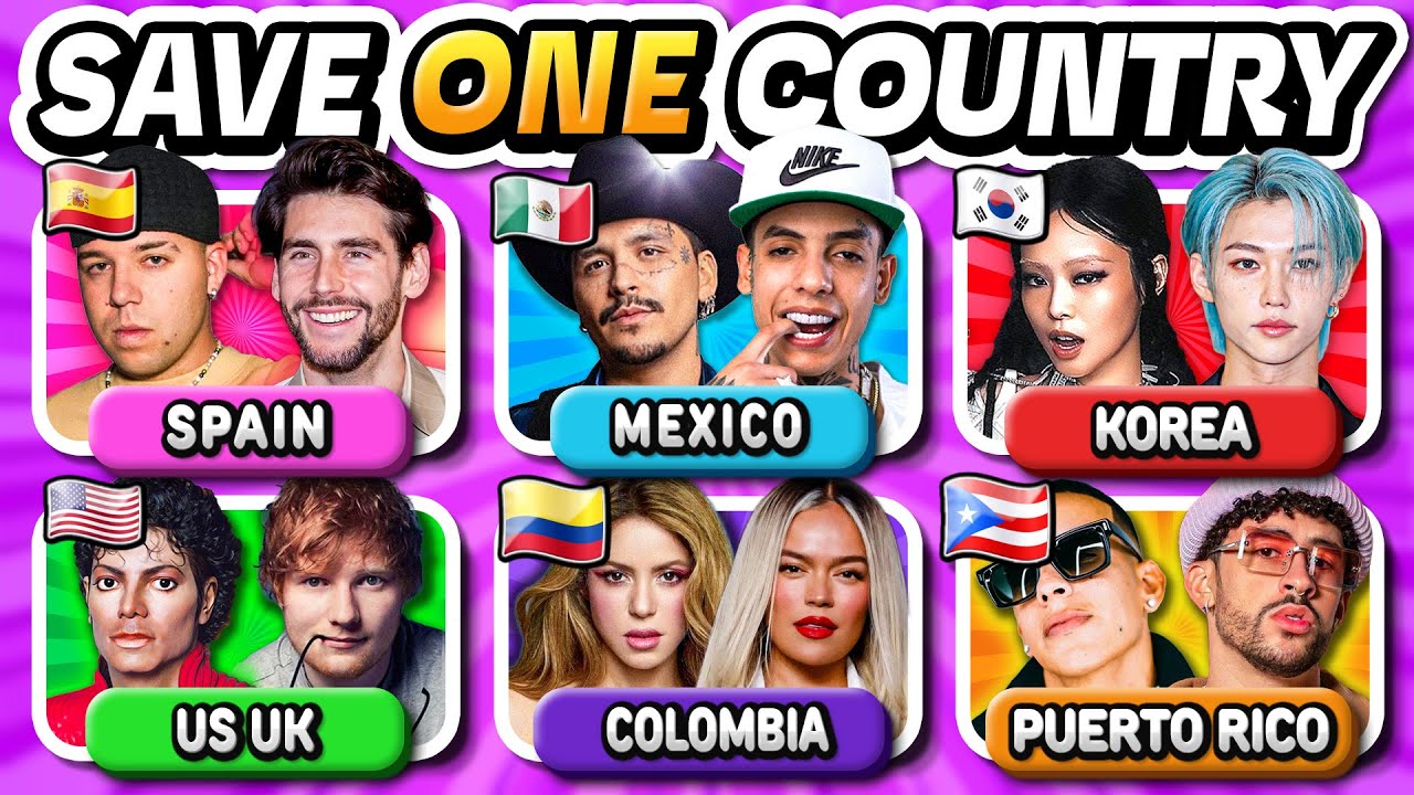 Save One Viral Song from EACH COUNTRY🔥Trending Songs by Country 🎶🤯 | MUSIC QUIZ