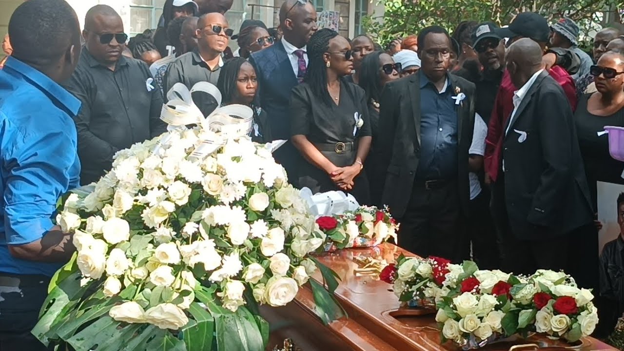 ABEL MUTUA DID THIS UNBELIEVABLE DURING HIS BROTHER'S BURIAL!!  FULL SERVICE