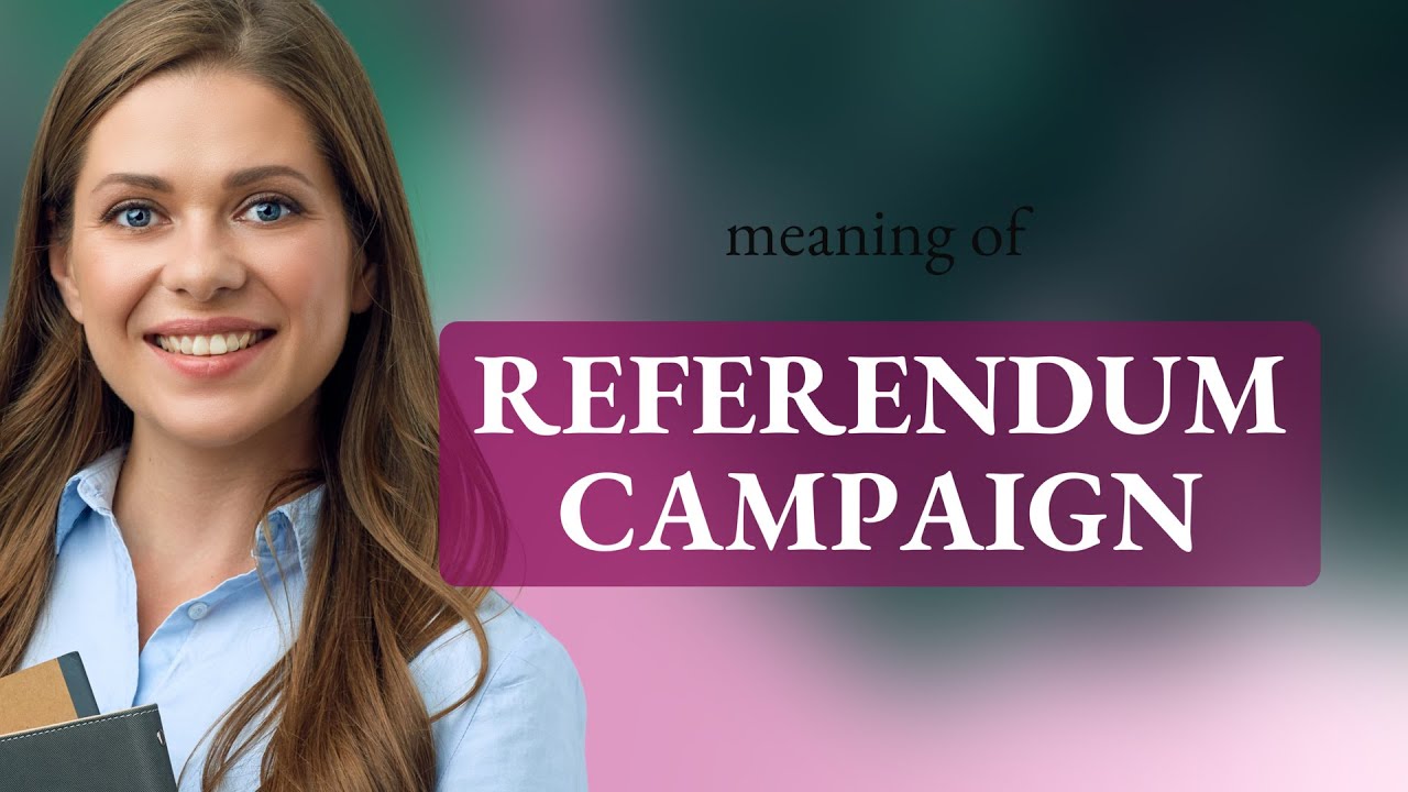 Understanding Referendum Campaigns: A Guide for English Learners