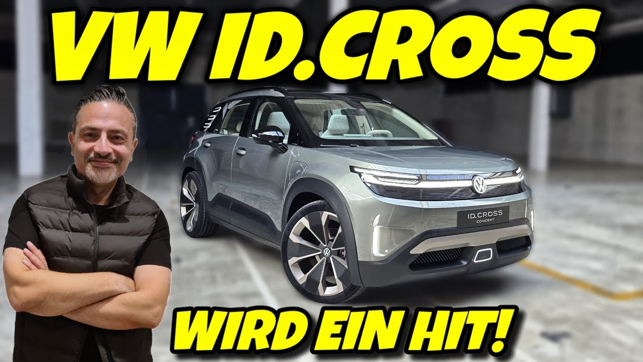 Aus FEHLERN gelernt! VW ID.CROSS Weltpremiere mit allen Daten & Fakten.  #ev 