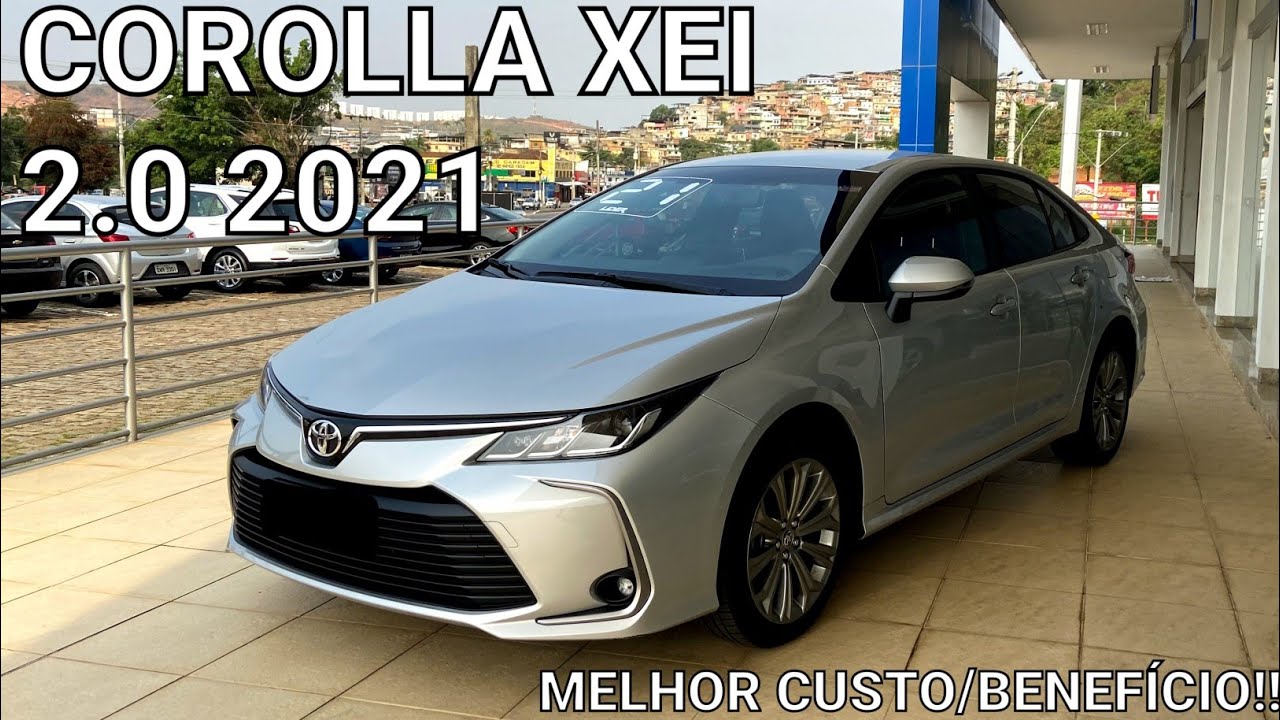 Toyota Corolla XEI 2.0 2021 - TODOS os detalhes da versão mais vendida do Corolla!!