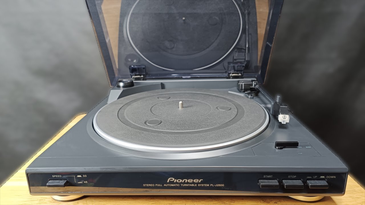Pioneer PL-J2500 Turntable || Serial# GKHP078581JP