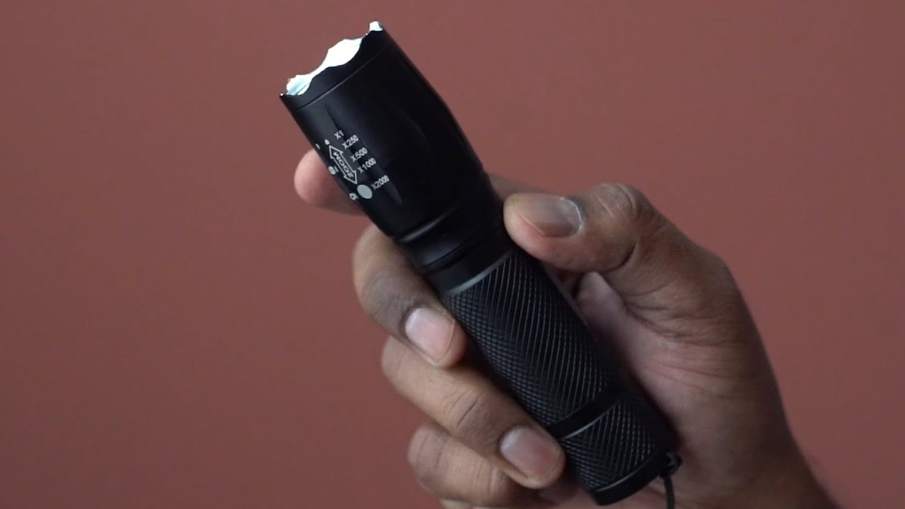 Overview & DEMO: RECHOO Tactical Flashlights 2 Pack, Bright Zoomable LED Flashlights High Lumens
