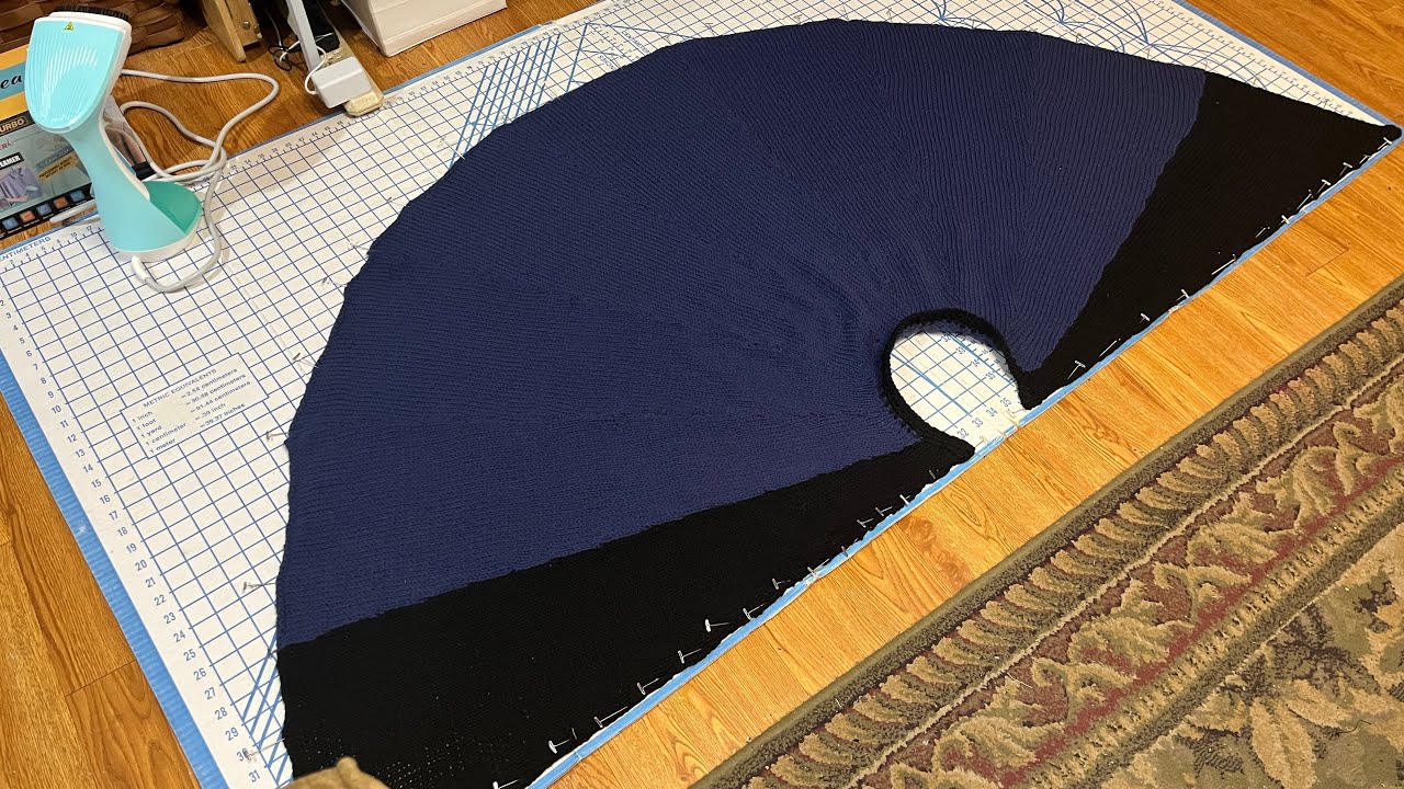 Knitting A Cape Beginner Tutorial | Circular Knitting Machine Project