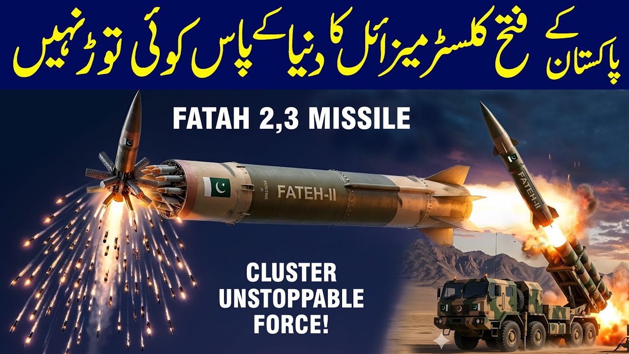 Pakistan's Fatah‑2/3 Cluster Missiles vs S‑400 | Iranian Cluster Missiles Failing all Air Defences