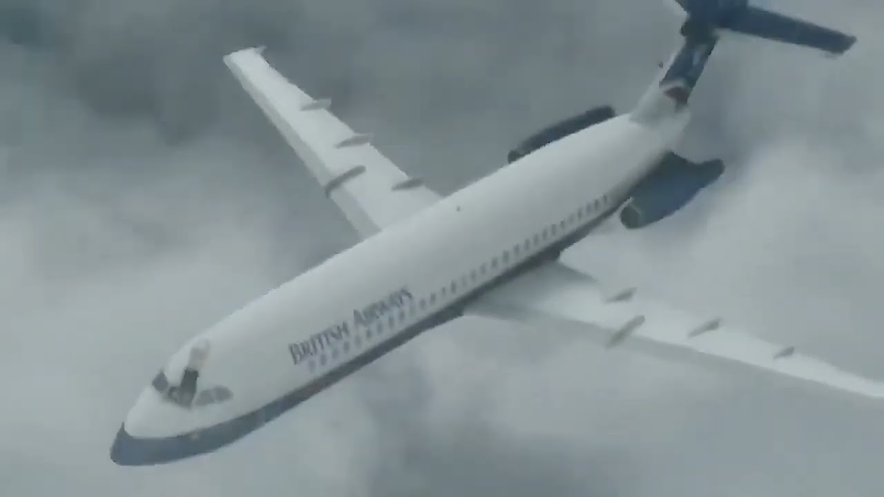 British Airways Flight 5390 - Incident Animation