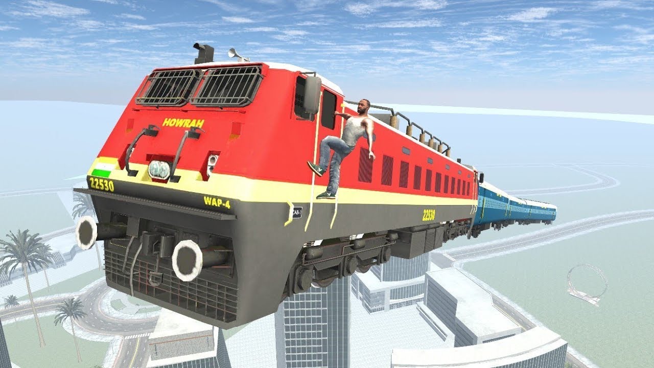 WORLD LONGEST Train and Train MOON Franklin രമണൻ കുഴിയിലേക്ക് 