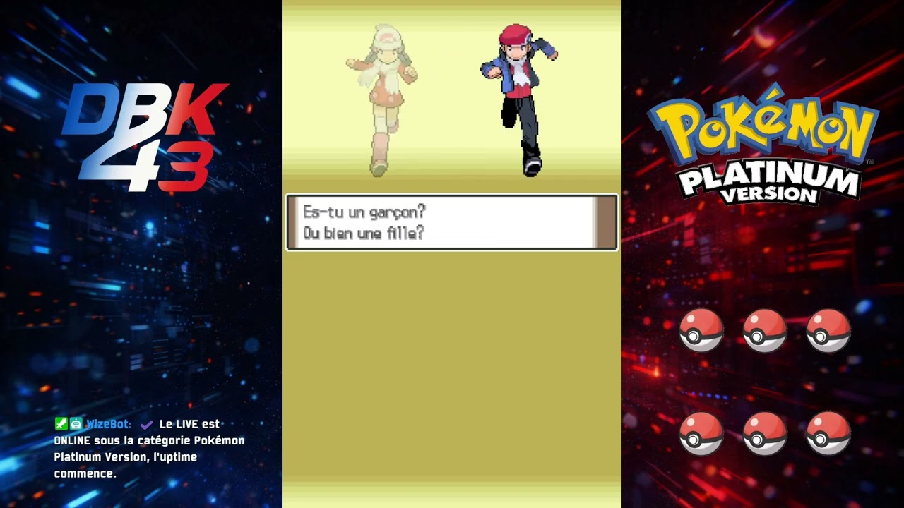 Let's Play Pokemon Platine - Episode 1_Arrivé à Sinnoh !