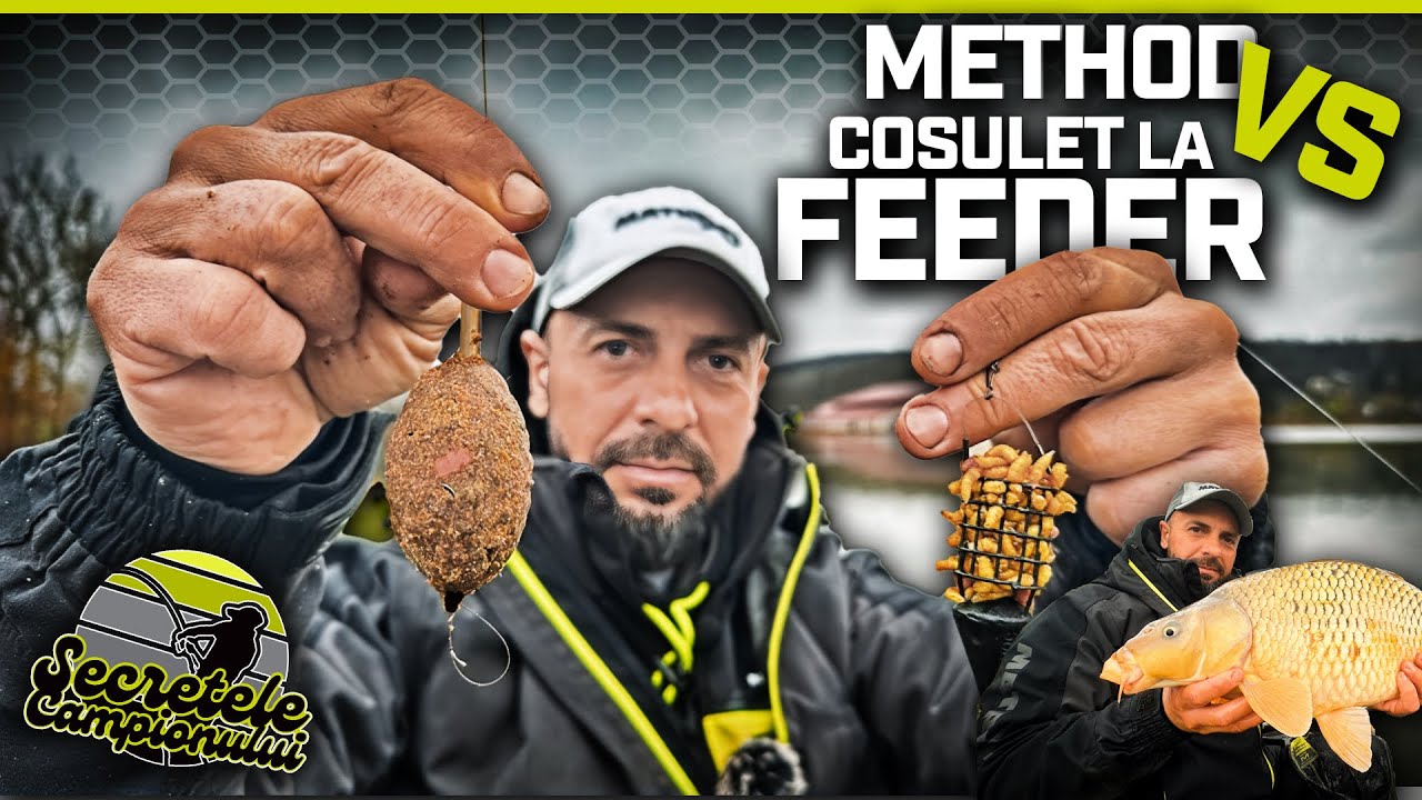 Method sau Coșuleț? Duelul care îți schimbă stilul de pescuit la feeder!