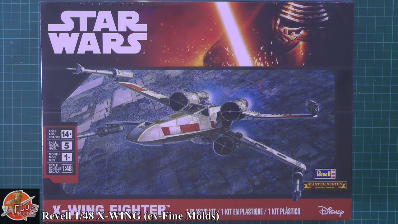 Обзор Revell 1/48 X-WING