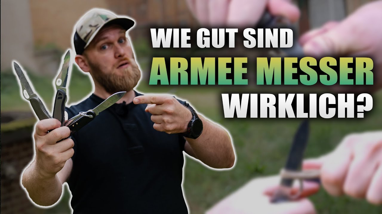 Wie gut sind Armee Messer wirklich?!