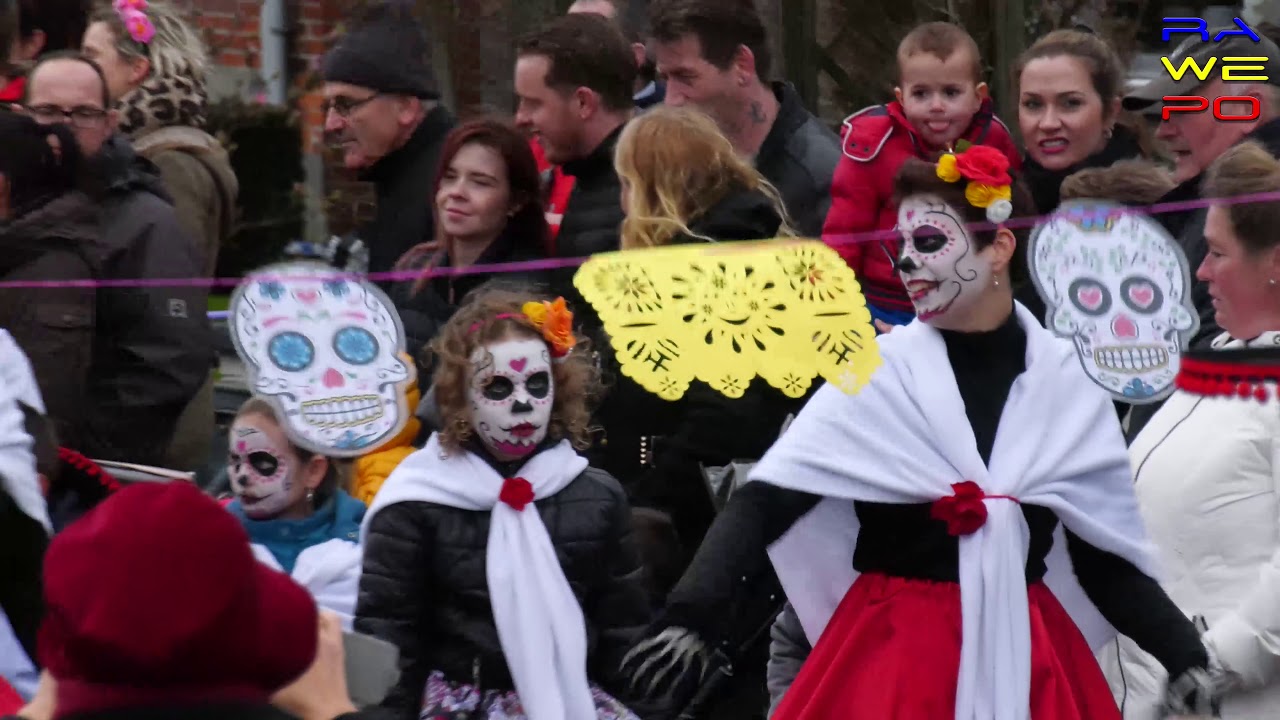 Carnaval 2019 Weeldestraat   Dia de los Muertos
