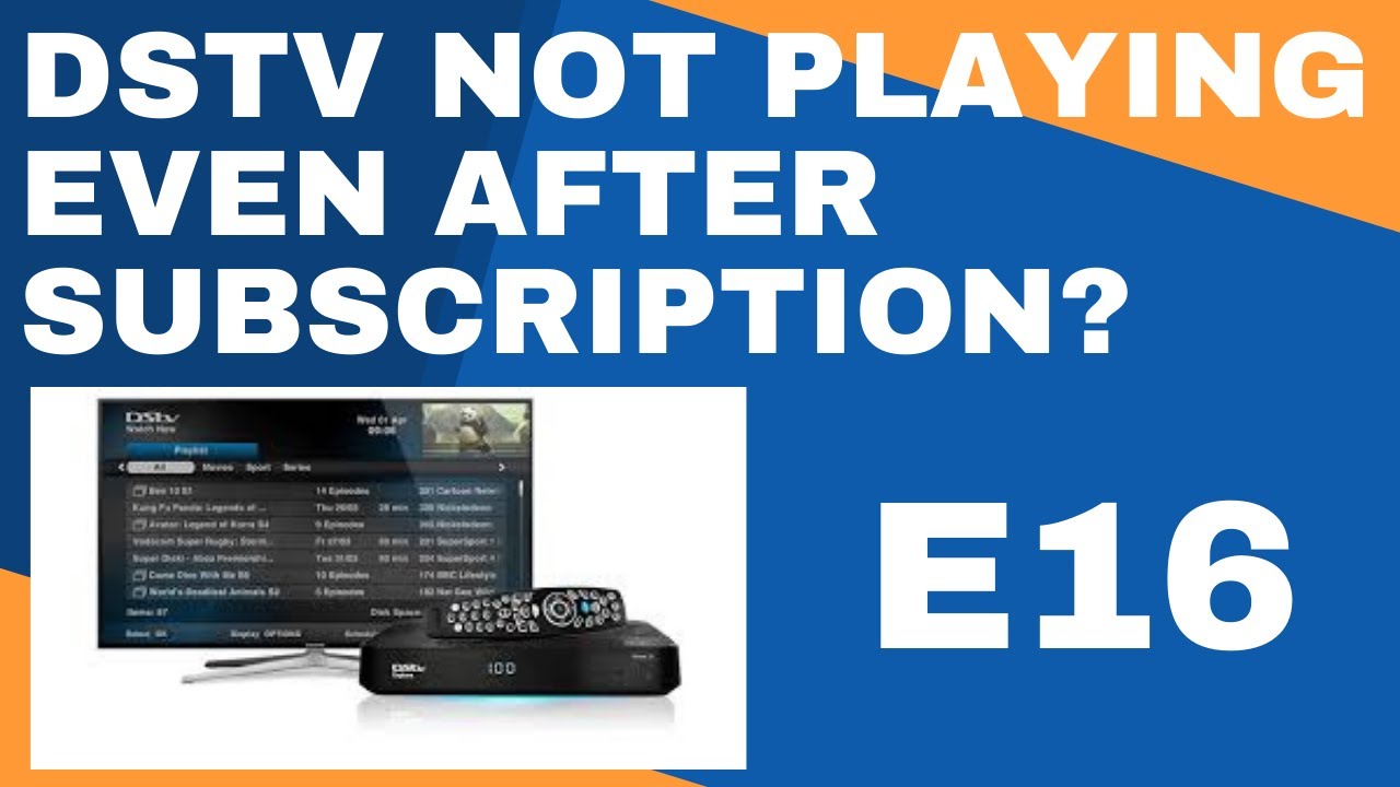 👉 How to Reset DSTV if After Subscription Payment Your Channels Are Still Not Working
