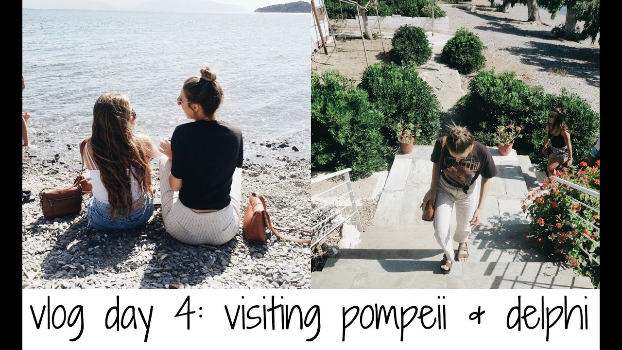 VLOG DAY 4: VISITING POMPEII & CLUBBING IN DELPHI | Keaton Milburn