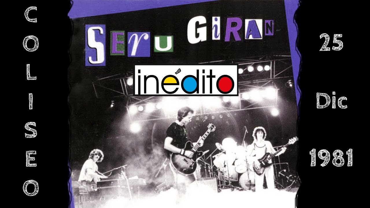 Serú Girán - Teatro Coliseo 25/12/1981 - Primera Función Inédita (no es la del álbum)