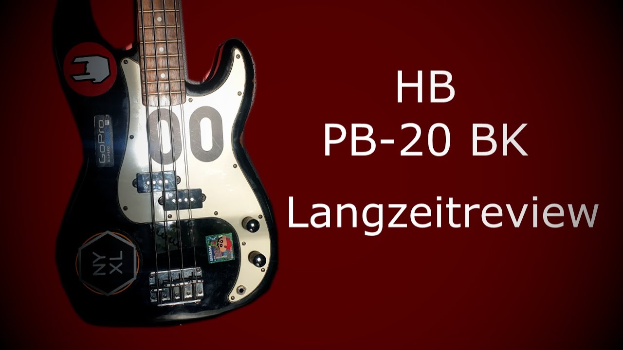 Mein erster Bass - Harley Benton PB-20 BK | Langzeitreview