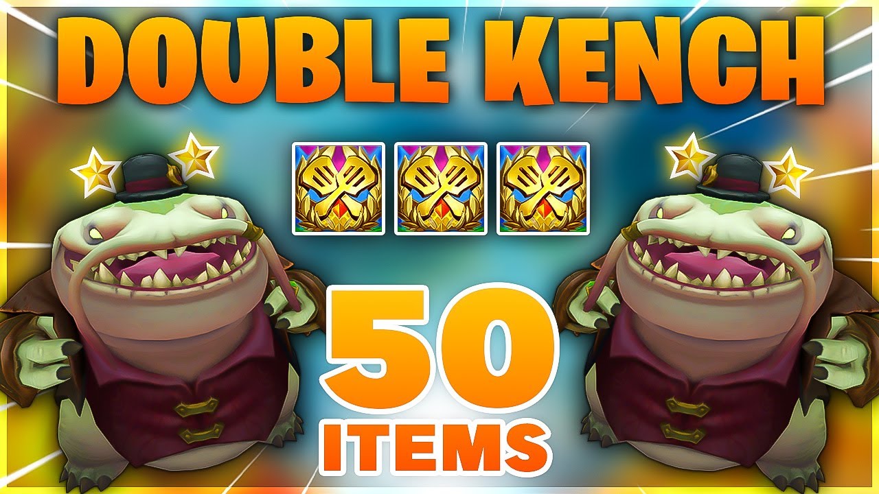 DOUBLE TAHM KENCH FARMED ME 3 FONS!! - Teamfight Tactics Rank 1 | Milk