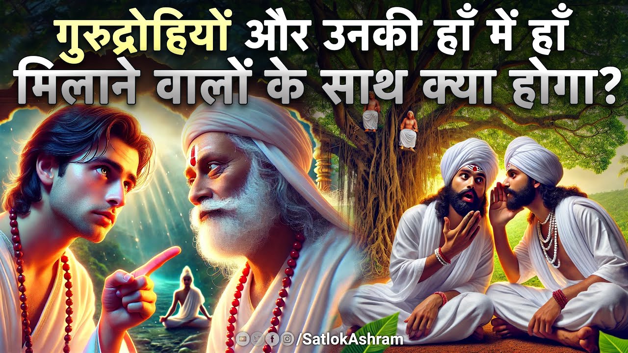 गुरुद्रोहियों और उनकी हाँ में हाँ मिलाने वालों के साथ क्या होगा? | Sant Rampal Ji Maharaj Satsang