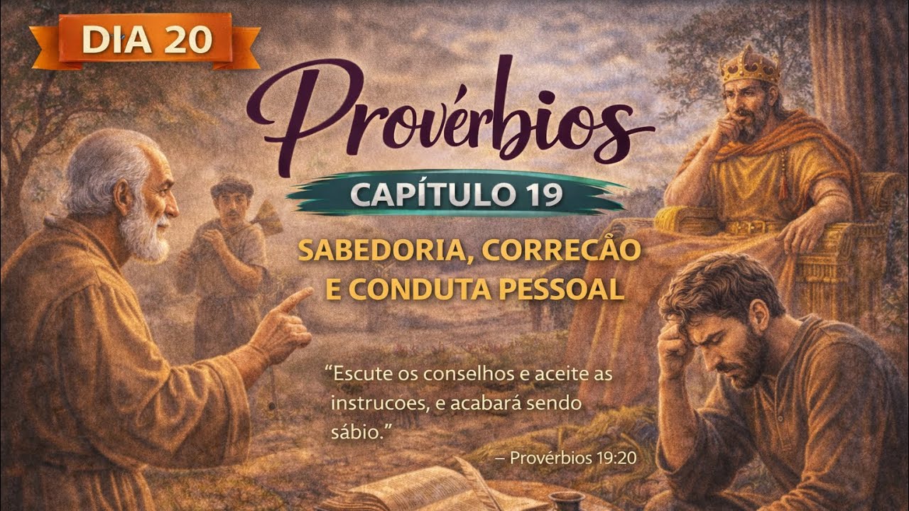 31 Dias em Provérbios: Dia 20 I Conselhos de Sabedoria Para Uma Vida que Agrada a Deus