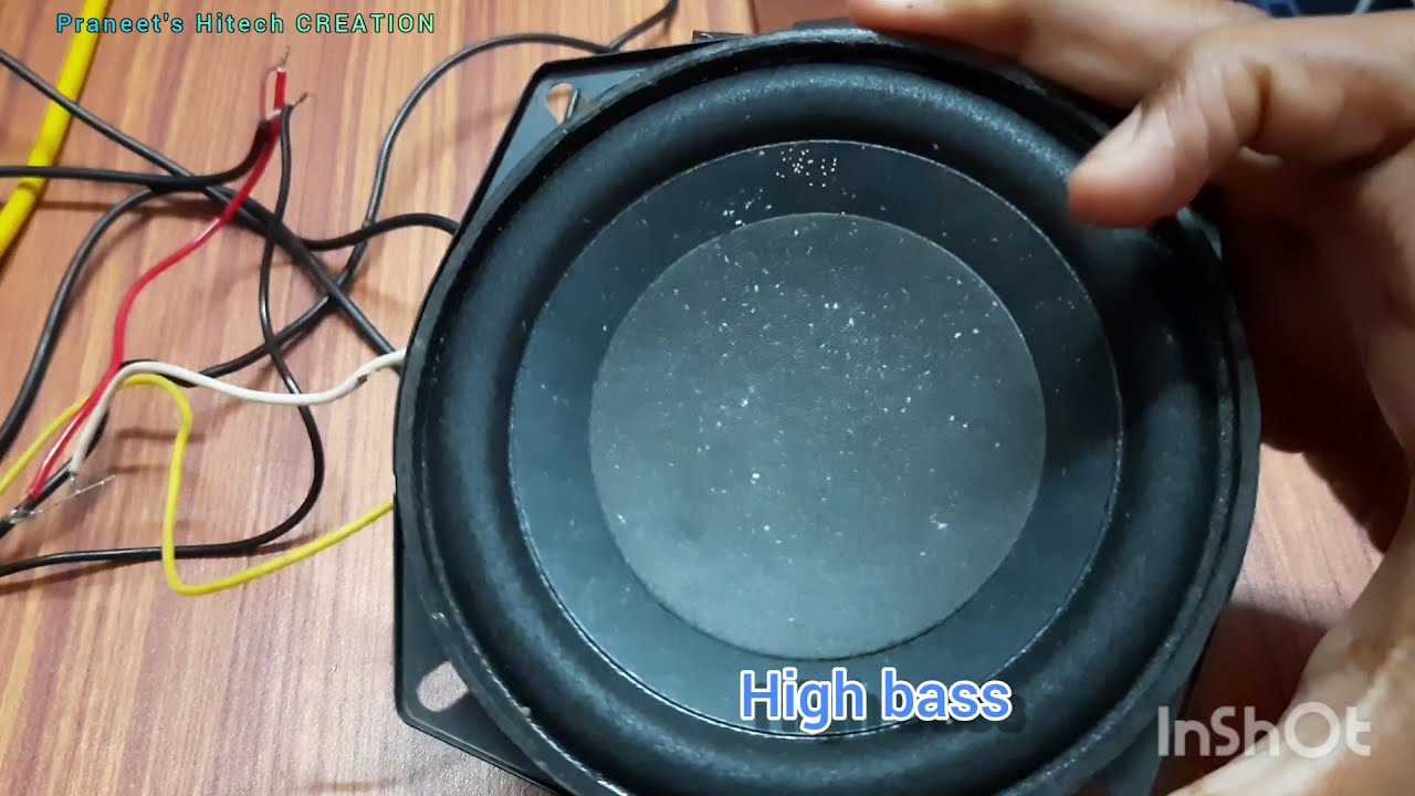 How to make amplifier speaker using 13007 transistor.