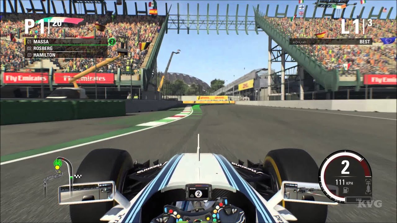 F1 2015 - Autódromo Hermanos Rodríguez | Mexican Grand Prix Gameplay (PC HD) [1080p]