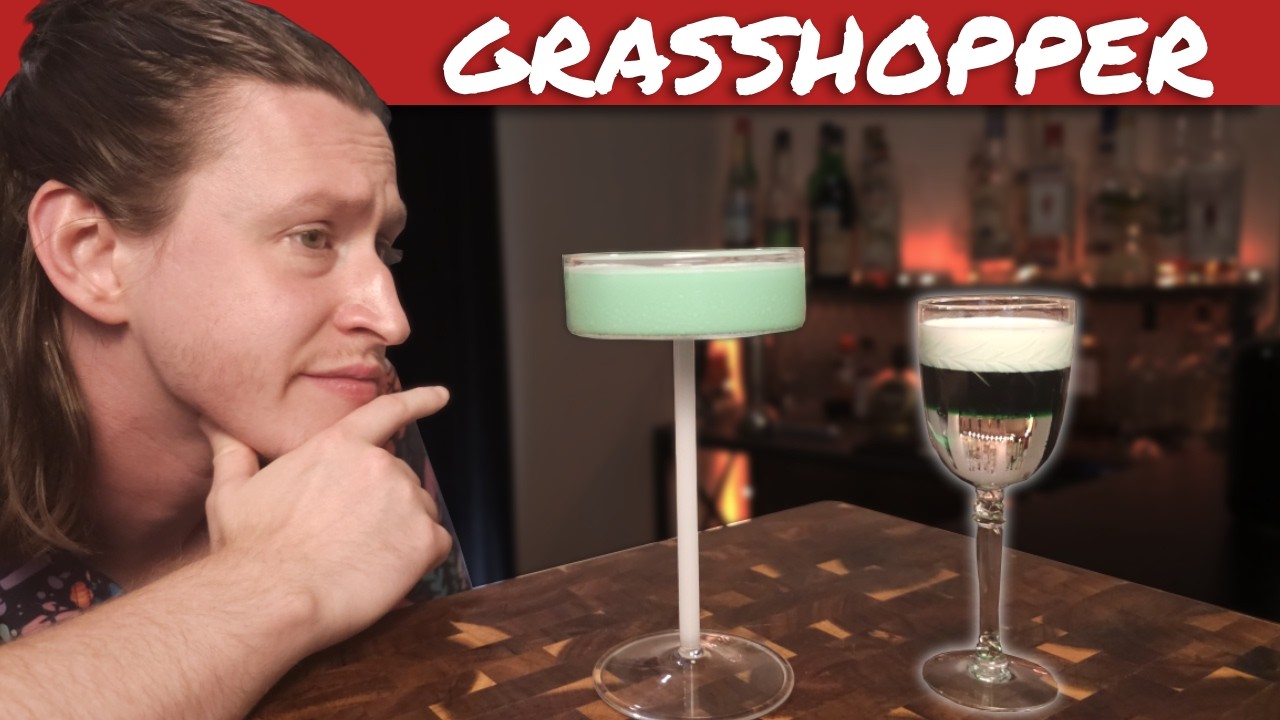 Which Grasshopper Is BEST? Pousse-Café VS Shaken