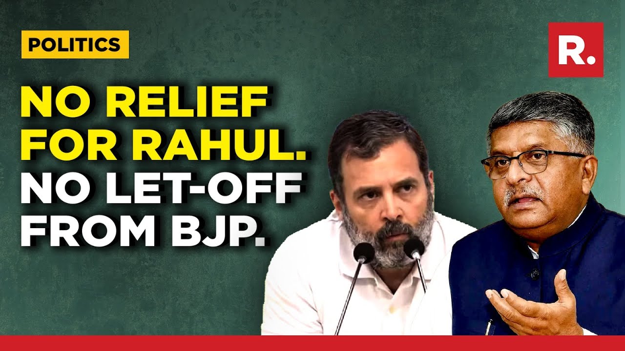 Rahul Gandhi 'abused a community for politics': BJP after Court denies relief
