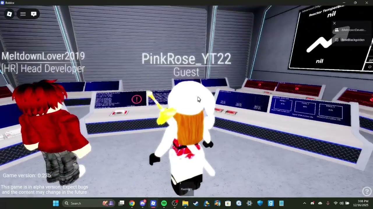 Auto-Destruct at a random reactor facility
