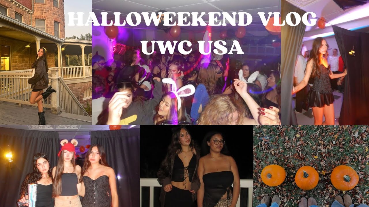 Halloweekend Vlog ~  Boarding School edition uwc usa 