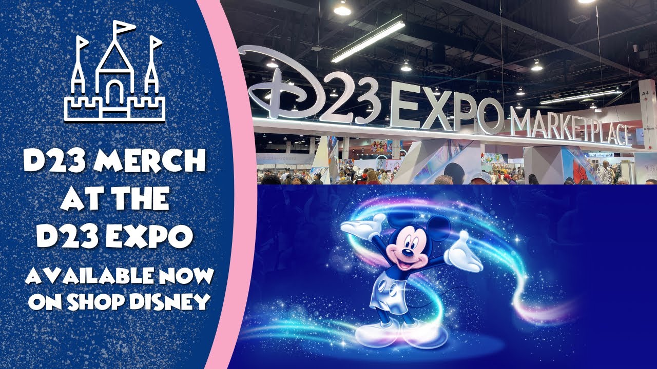 D23 Expo Marketplace Merchandise available on Shop Disney
