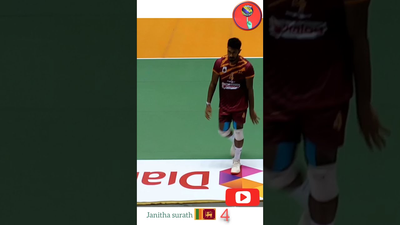 SriLankan 119kmh service attacking 🏐 #volleyball  #weliseli