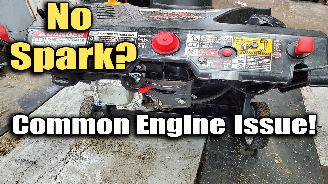 Craftsman and MTD Snow Blower Won't Start No Spark We Diagnose and Repair
