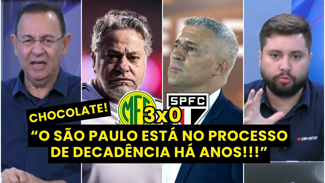 "FALO ISSO TEM TEMPO..." Flavio Prado DETONA FASE DO SPFC após derrota por 3 A 0 CONTRA O MIRASSOL!!