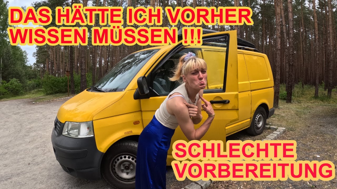 😳SCHLIMMSTER TRIP ! So macht Vanlife keinen Spaß! Mücken überall. Vanlife im VW T5.