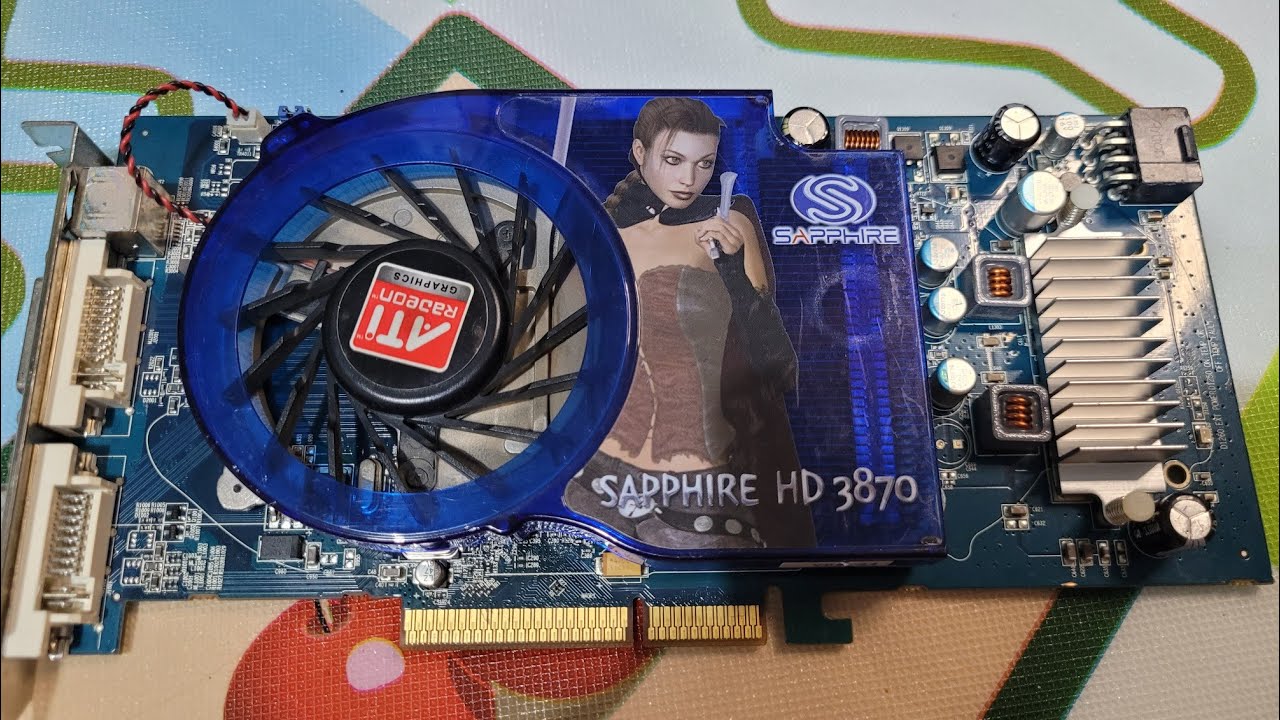 A never released Radeon HD3870 AGP! Sharjah S03E15