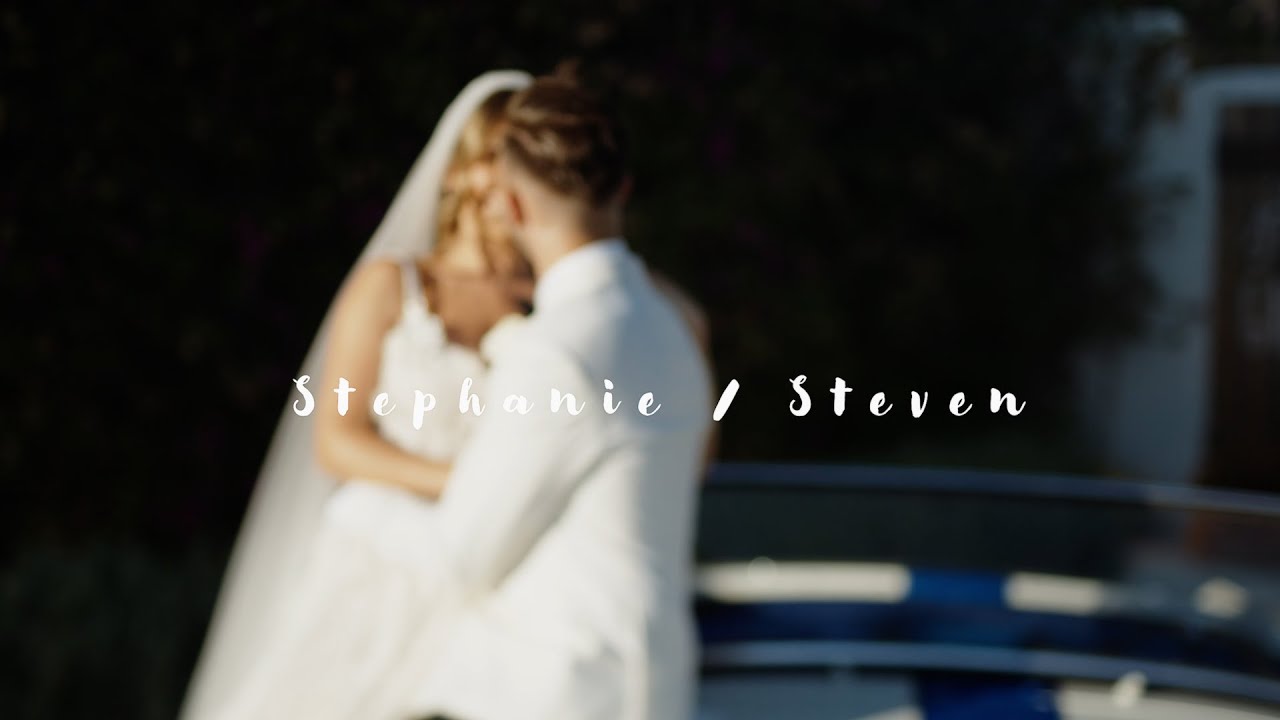 Beautiful Wedding video in Athenian Riviera | Island Art & Taste |Stephanie & Steven