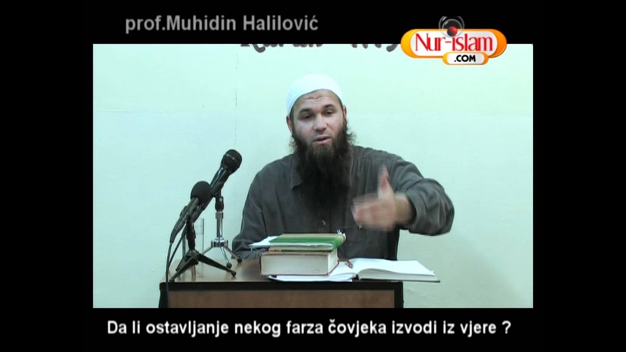 Da li ostavljanje nekog od farzova izvodi iz vjere ?