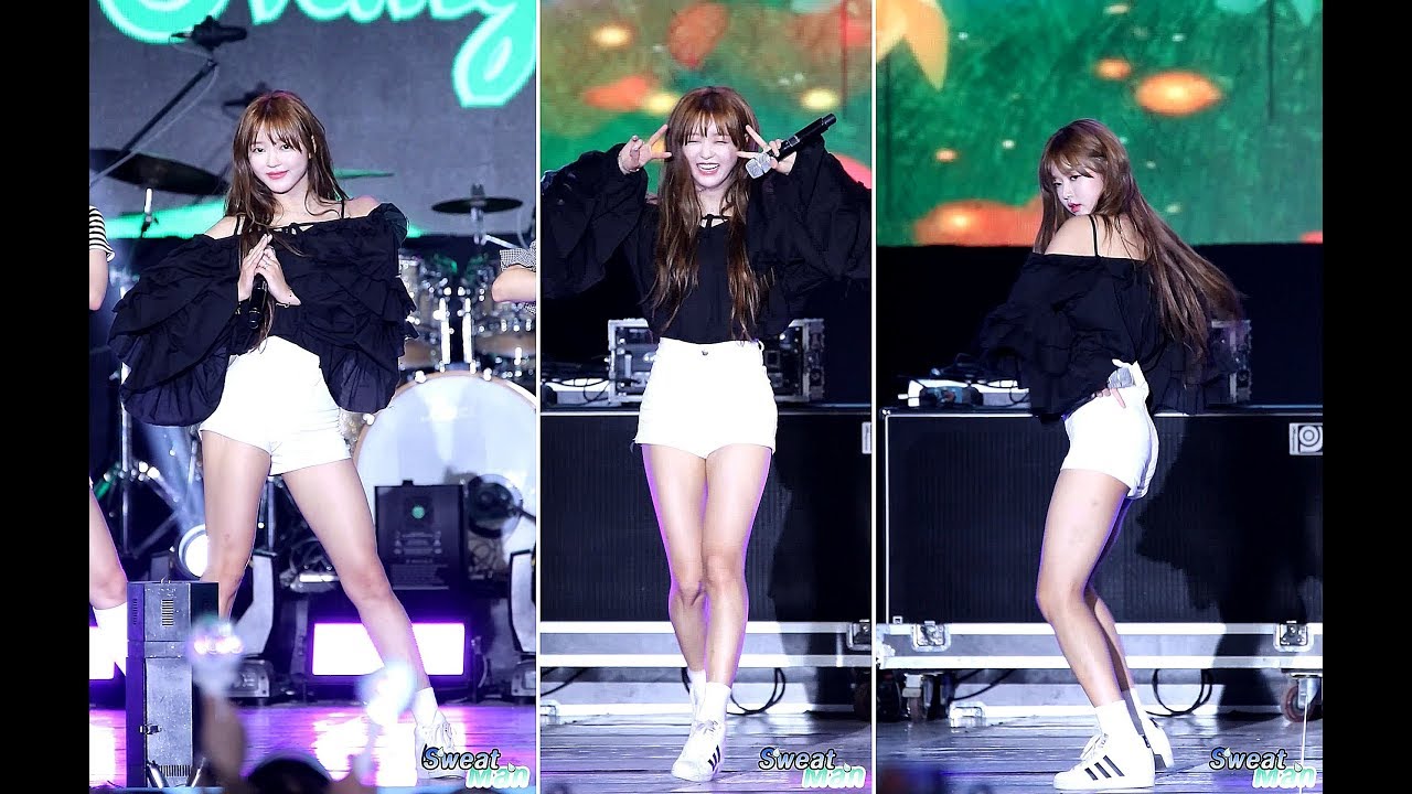 [60f] 180811 오마이걸(OH MY GIRL) 유아(YooA) - 윈디데이(Windy Day) @2018 국제해양레저위크 직캠(Fancam) By 땀맨(SweatMan)