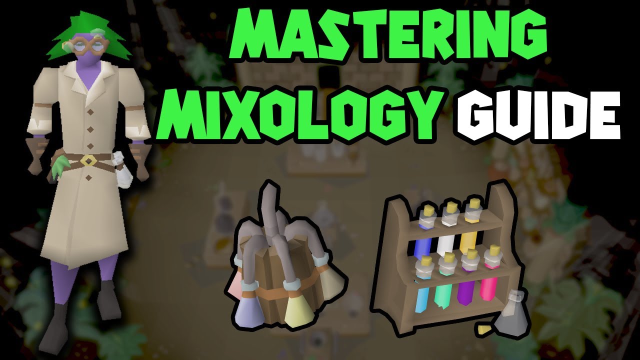 Руководство по миксологии OSRS (занятие Herblore)