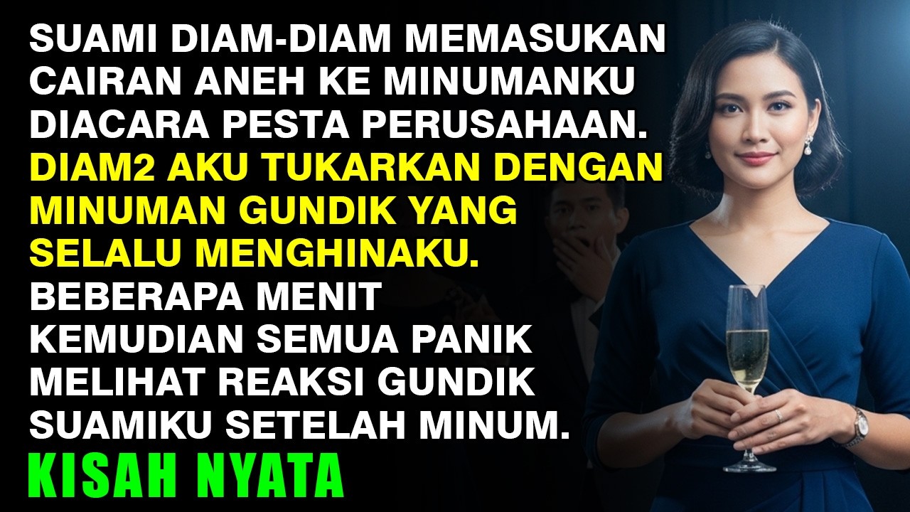 SALAH SASARAN !! GUNDIK MINUM JEBAKAN SUAMI, MALAH BONGKAR AIB KELUARGA DI DEPAN UMUM !!
