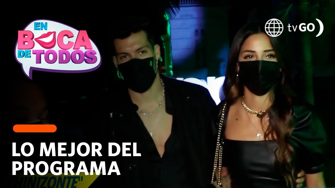 En Boca de Todos: Patricio Parodi y Luciana Fuster se lucieron juntos y de la mano (HOY)