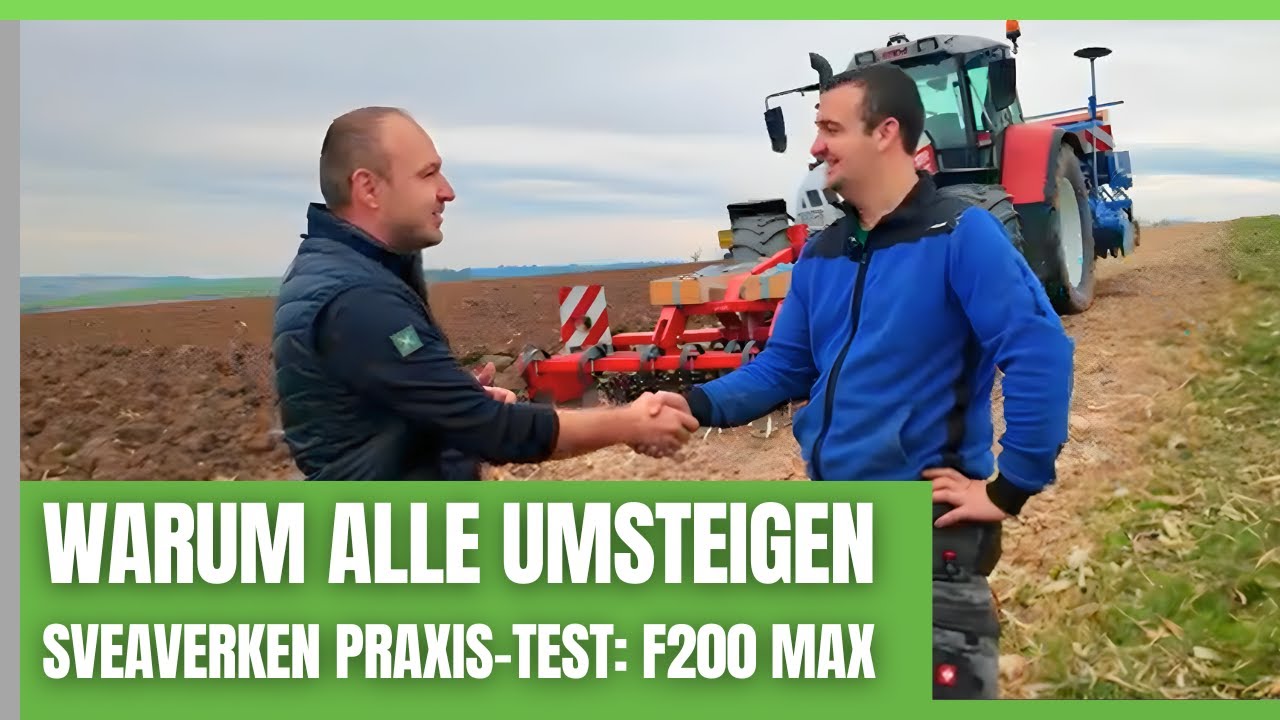 „Ich würde es sofort wieder kaufen!“ – Ehrliches Feld-Testimonial zum F200 Max