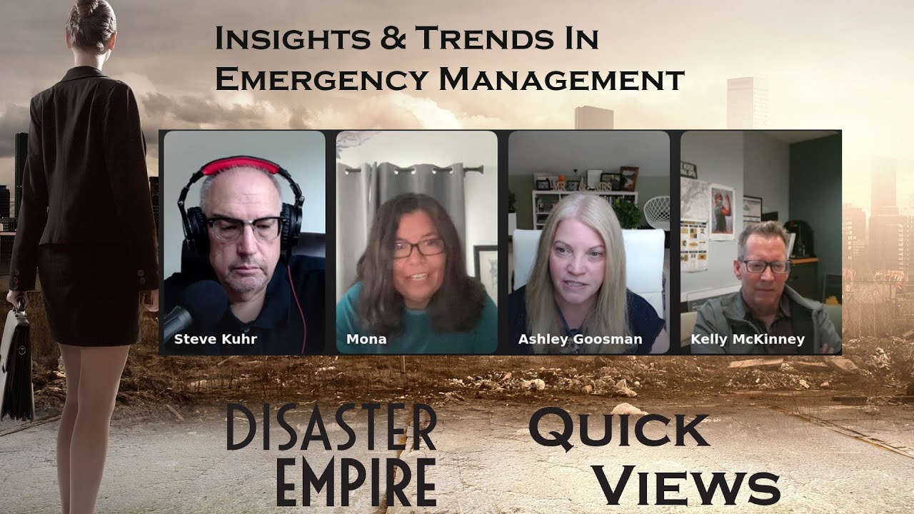 Insights & Trends in Emergency Management -  Panel #disasterempire #podcast