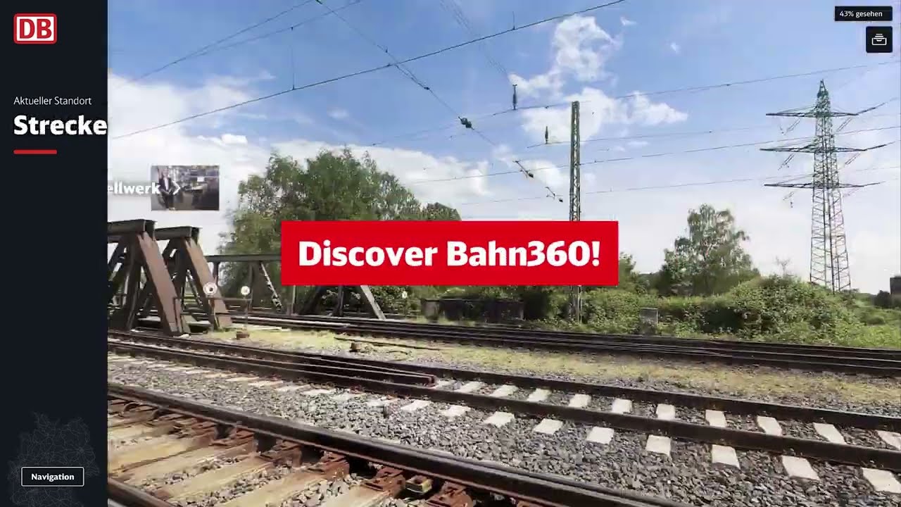 Bahn360 English Trailer | Deutsche Bahn AG's virtual world of experiences