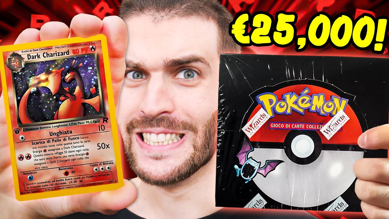 APRO un BOX POKEMON TEAM ROCKET PRIMA EDIZIONE da 25.000€!  [Evento Box Break]
