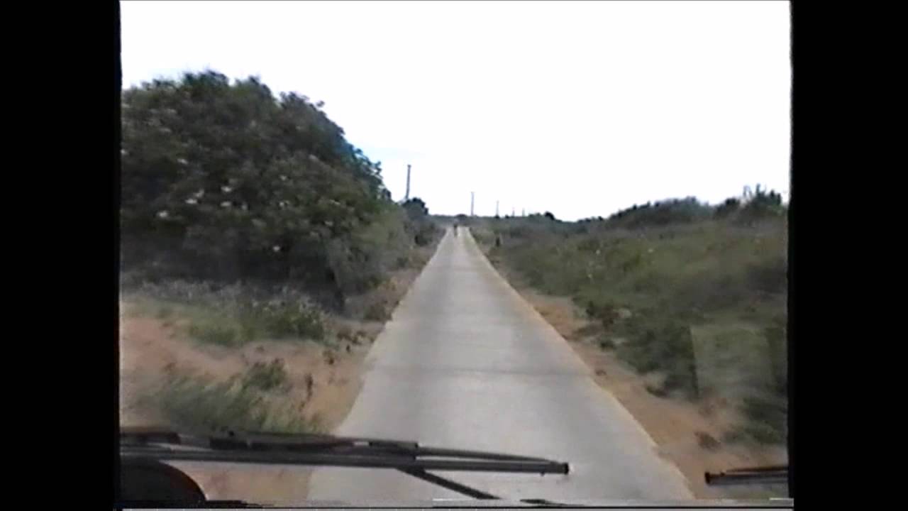 Trip from end of Spurn Point north in the motor caravan, July 7th 1996