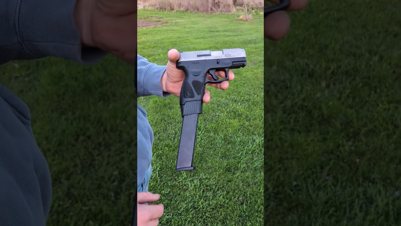 Taurus G3C with a 32 round magazine by Pro Mag!! #taurus #g3c #9mm #promag #ICI