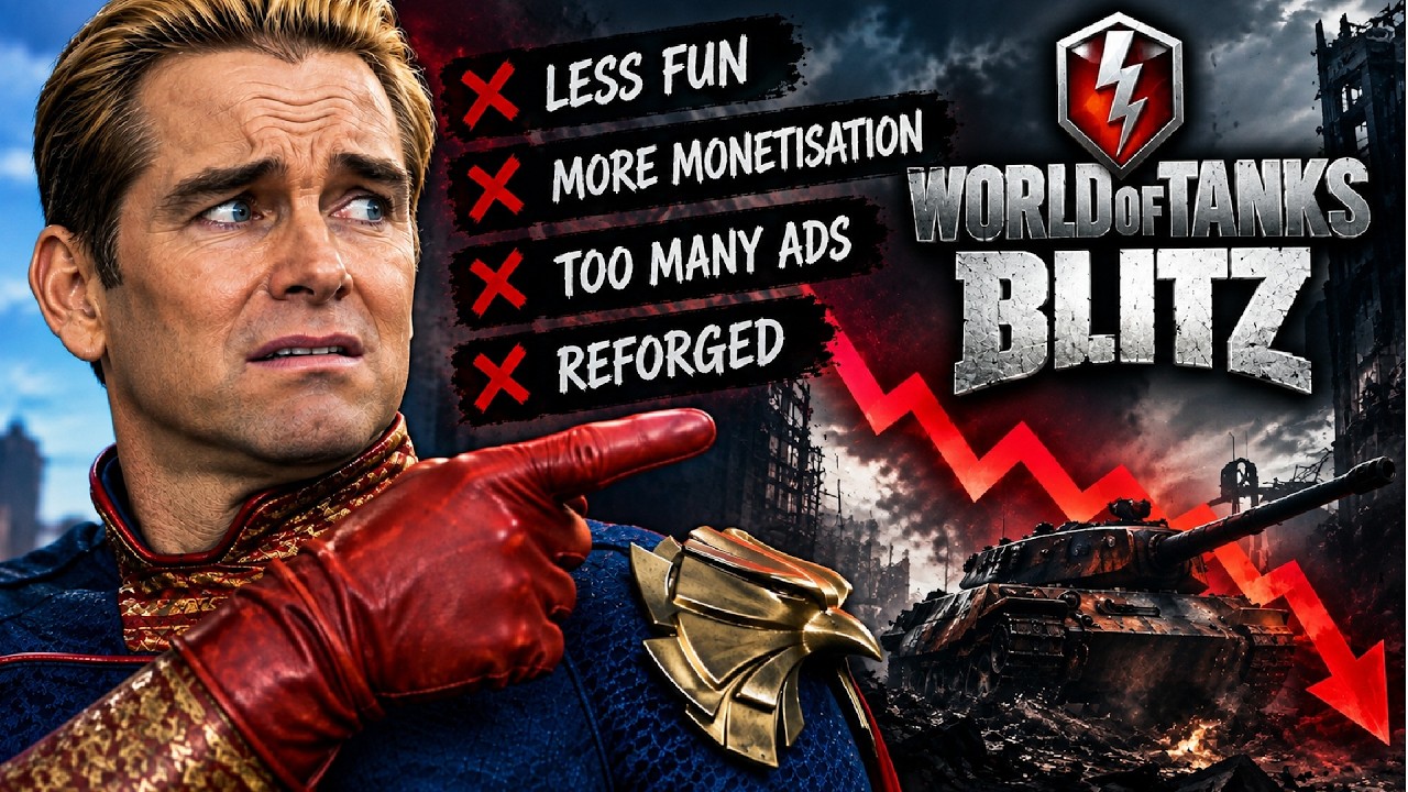 WOT Blitz уже совсем не ВЕСЕЛАЯ...